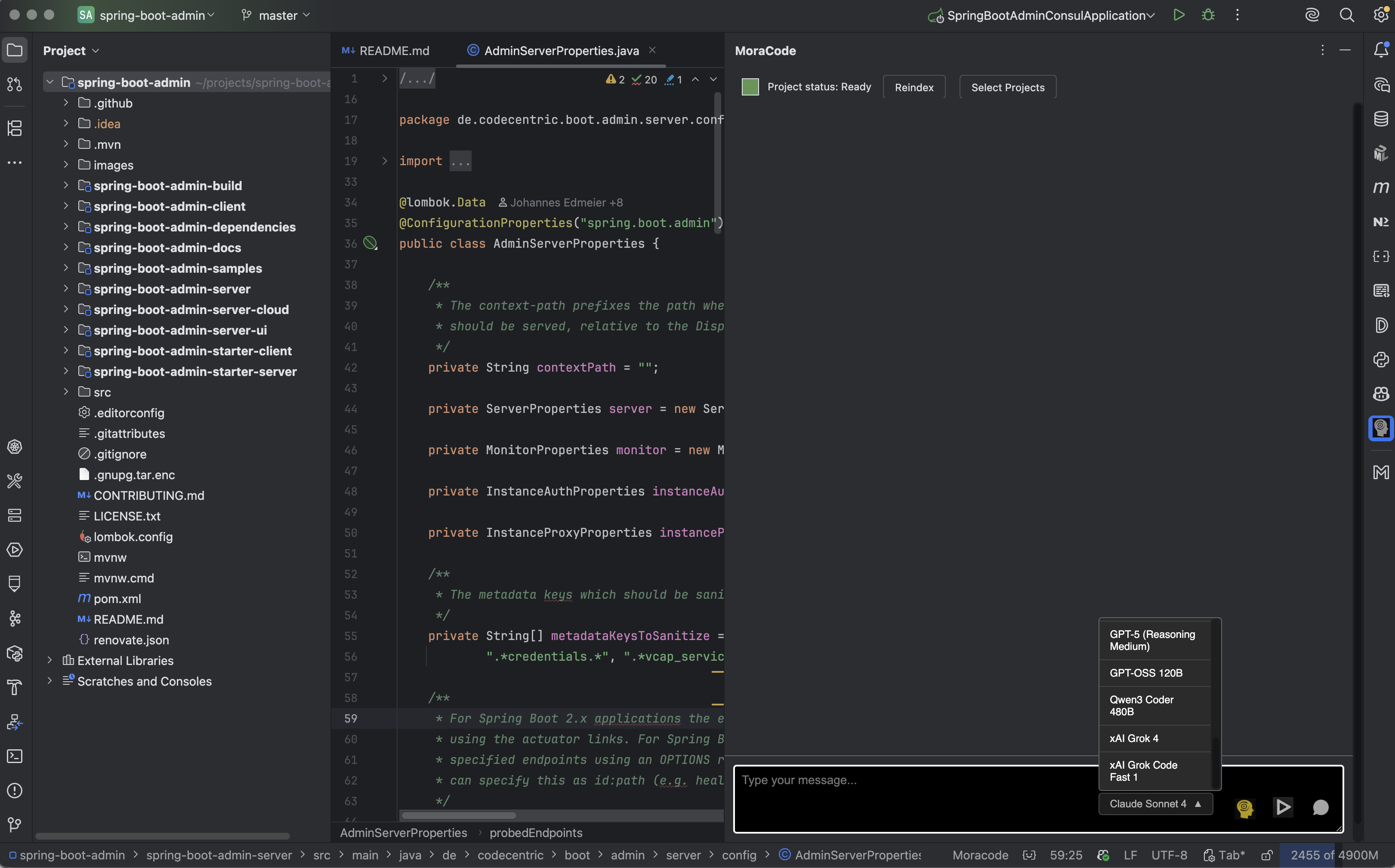 Code editor preview